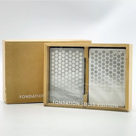 Authentic LOUIS VUITTON Playing Cards Two Sets of LV Playing Card With Box NEW - Picture 6 of 9